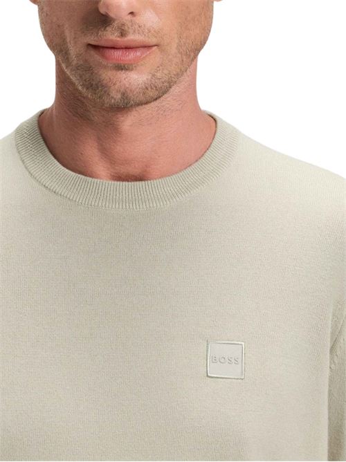 Maglione in cotone e cashmere Boss Orange | 50527583767